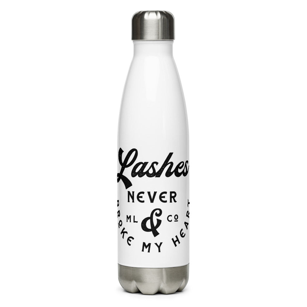 "Lashes Never Broke My Heart" Thermal Bottle